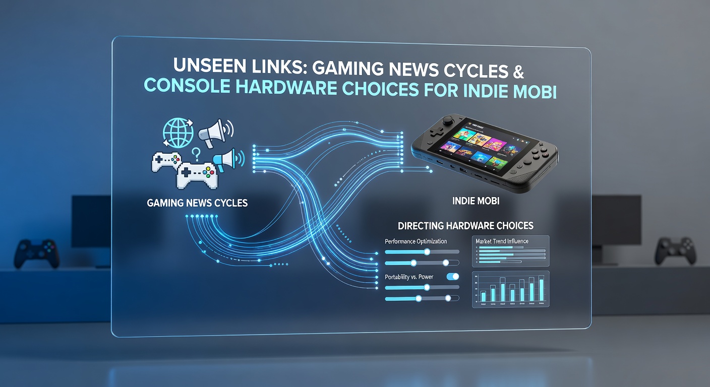 Mobile esports player reviewing console hardware options with news articles visible on a nearby tablet